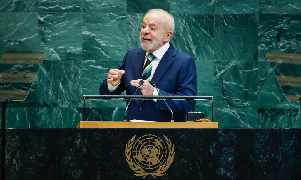 Nada justifica o genocídio em curso em Gaza, diz Lula na ONU