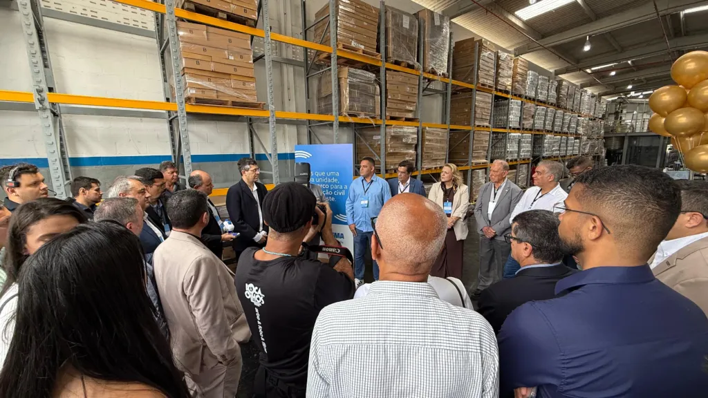 Câmara participa da inauguração de nova fábrica em Feira de Santana