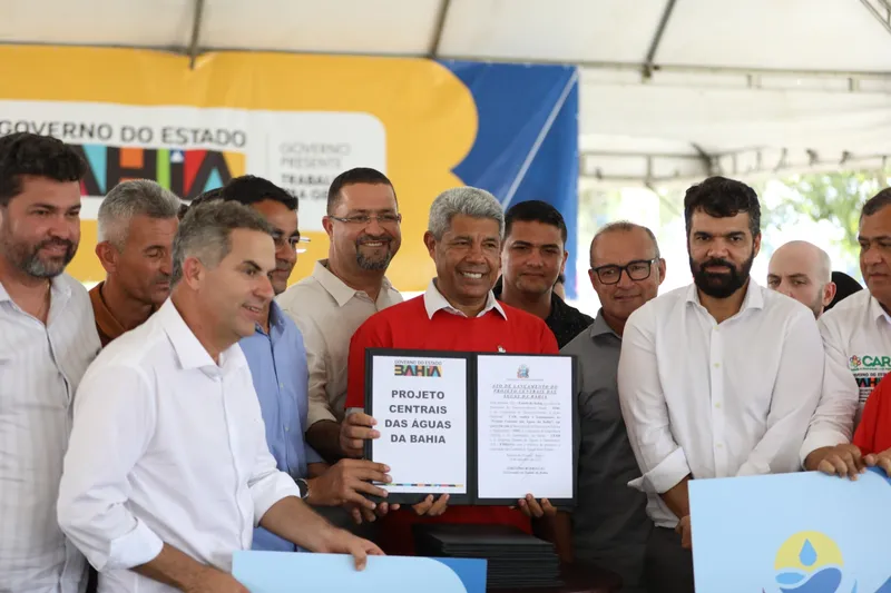 Centrais das Águas: Bahia lança programa para abastecimento de água em municípios do Semiárido baiano