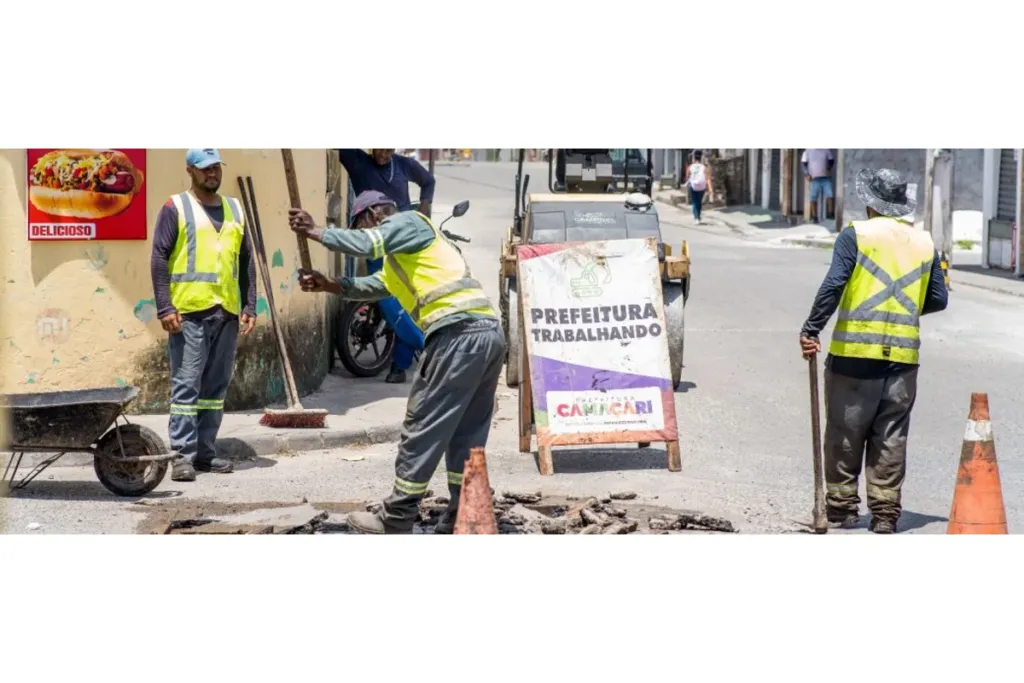 Seinfra intensifica Operação Tapa-buraco e leva melhorias para bairros de Camaçari