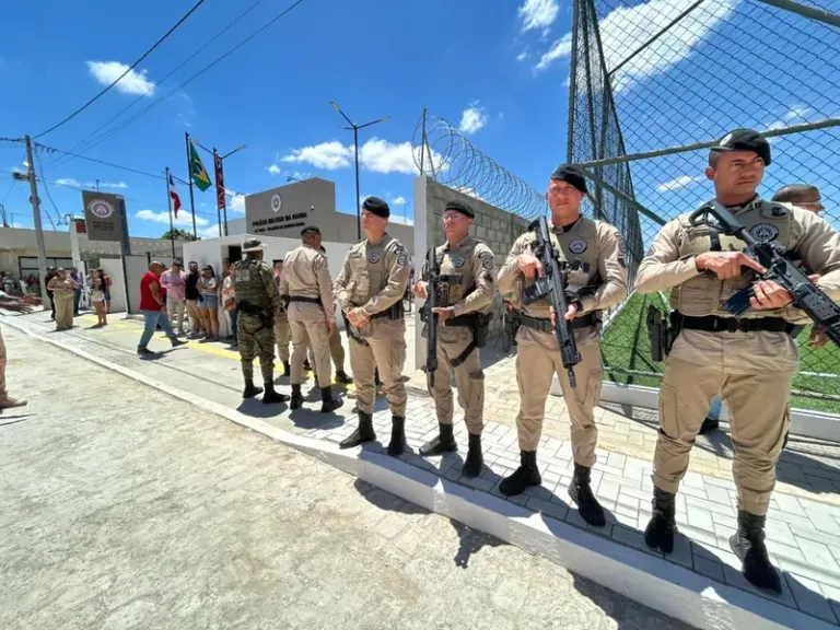 Novo Pelotão da PM de Serrolândia é inaugurado pelo Governo do Estado