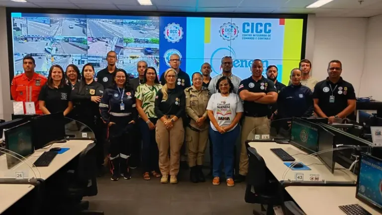 Segundo dia do Enem tem monitoramento reforçado com ativação do CICC na Bahia