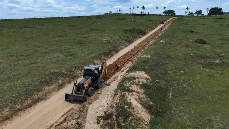 SAAE inicia obra de implantação do sistema de abastecimento de água na comunidade do Rio Seco
