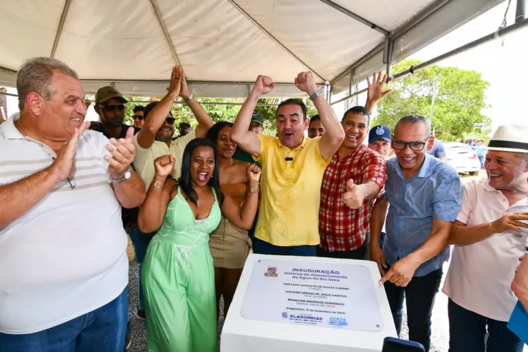 Prefeitura e SAAE entregam sistema de abastecimento de água na comunidade do Rio Seco, em Boa União