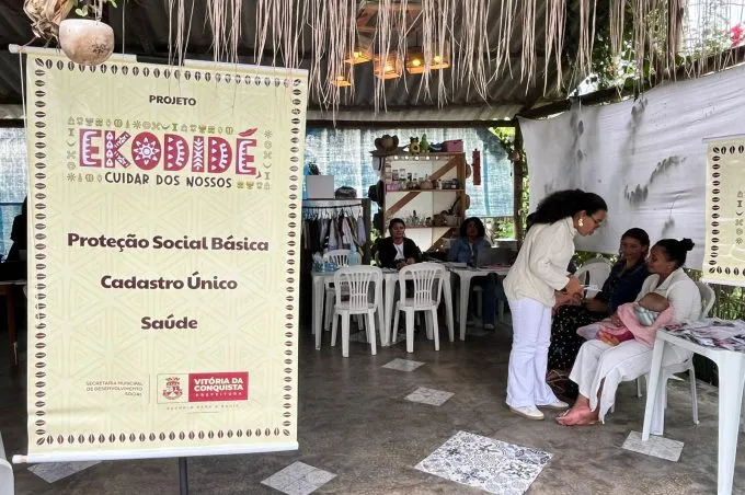 Terceira edição do Projeto Ekodidé combate o racismo religioso e amplia acesso a serviços públicos no Terreiro Reino das Almas