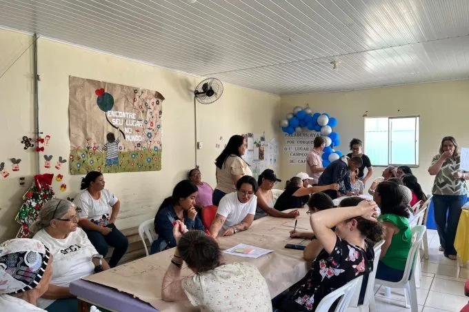 Usuários da assistência social participam da construção de mapas falados que irão auxiliar no diagnóstico socioterritorial