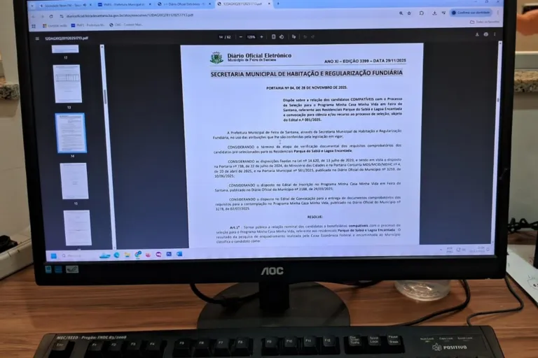Minha Casa Minha Vida: sai a lista de candidatos para os residenciais Parque Sabiá I e Lagoa Encantada I