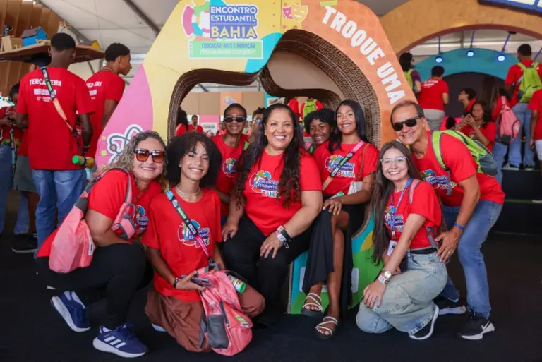 Encontro Estudantil da Rede Estadual da Bahia reúne 10 mil estudantes na Arena Fonte Nova