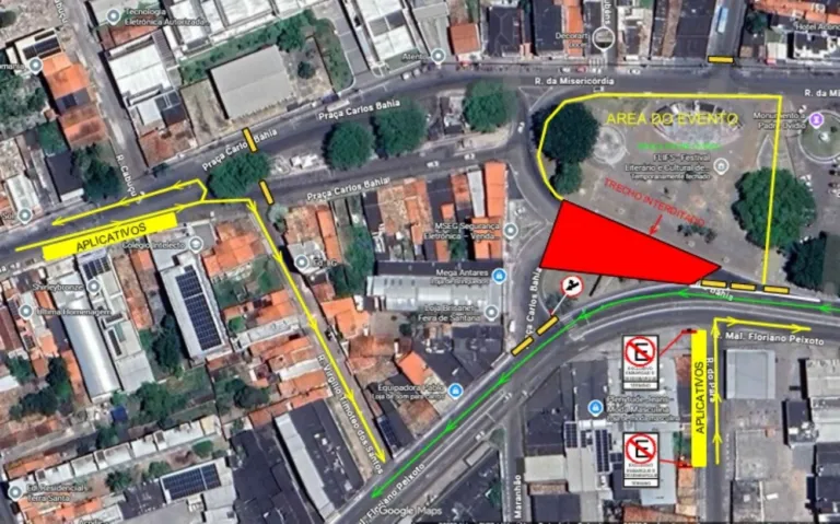 SMT altera trânsito no entorno da Praça Padre Ovídio durante o Natal Encantado 2025