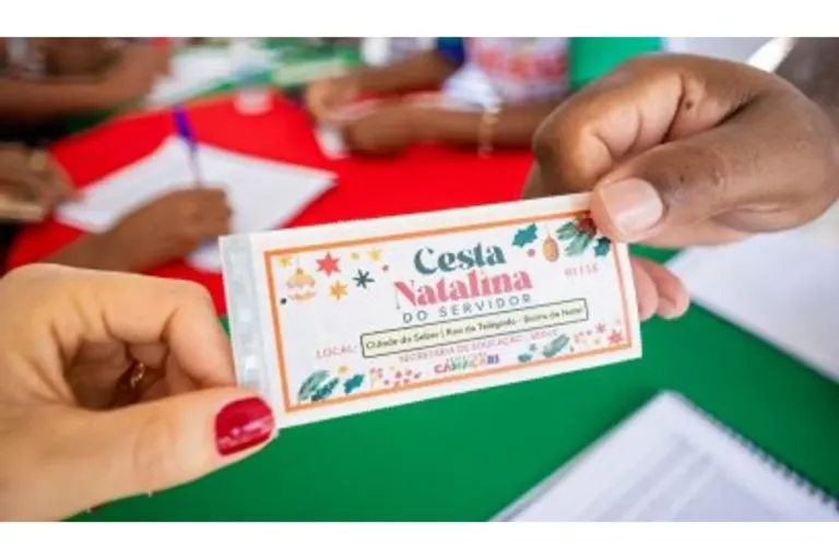 Entrega do cupom da Cesta Natalina do Servidor é transferida para a Casa do Trabalho