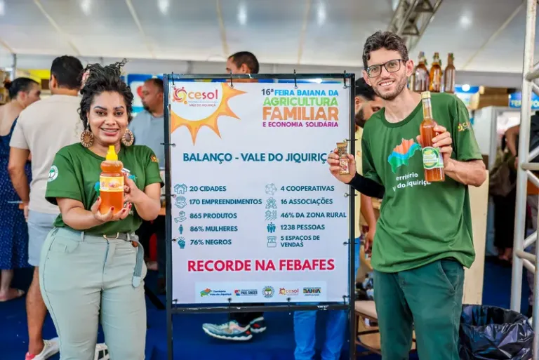 Vale do Jiquiriçá registra participação histórica na 16ª Feira da Agricultura Familiar