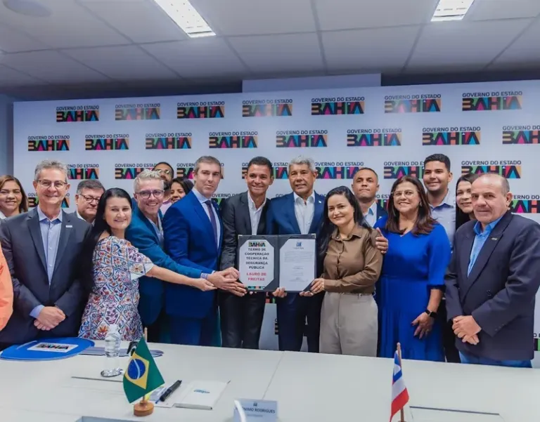 SSP e Prefeitura de Lauro de Freitas ampliam integração com assinatura de Termo de Cooperação