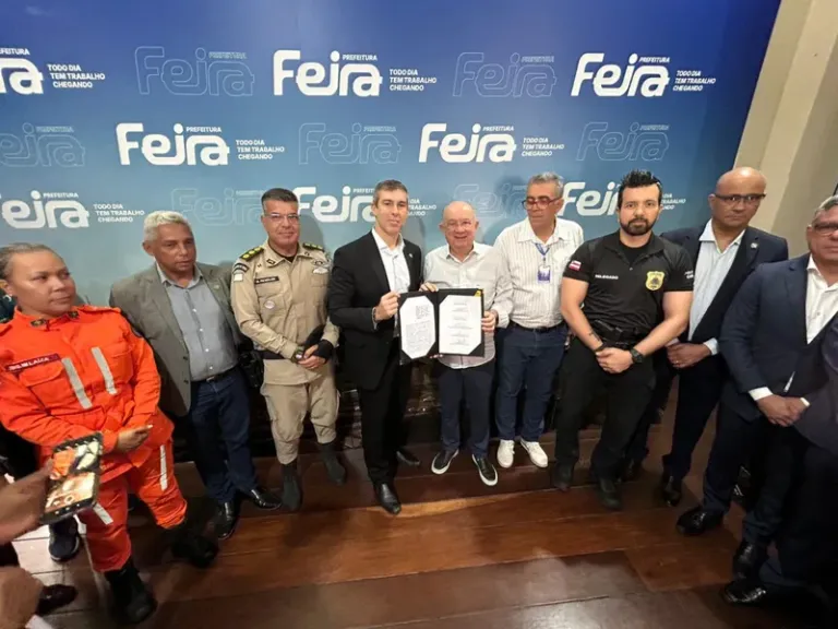 SSP e Prefeitura de Feira de Santana integram câmeras com Termo de Cooperação