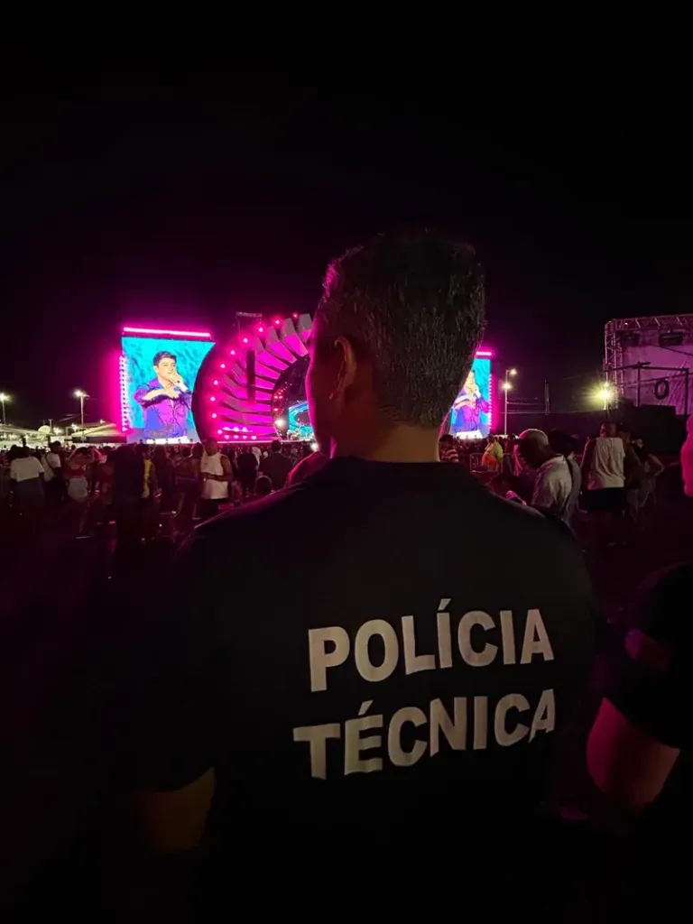 Posto do DPT na Arena O Canto da Cidade permanece ativado durante Festival Virada Salvador 2026