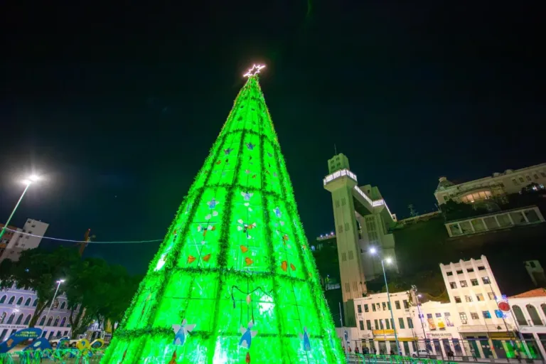 Natal Salvador movimenta a semana com atrações no Centro Histórico, Mega Árvore Estrelada e Vila Sustentável