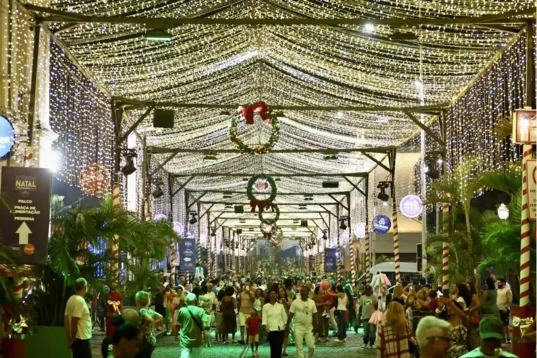 Natal Salvador movimenta a semana com atrações no Centro Histórico e Vila Sustentável
