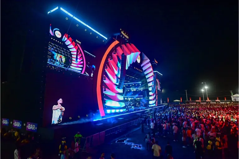 Palco do Festival Virada Salvador 2026 homenageia o sol