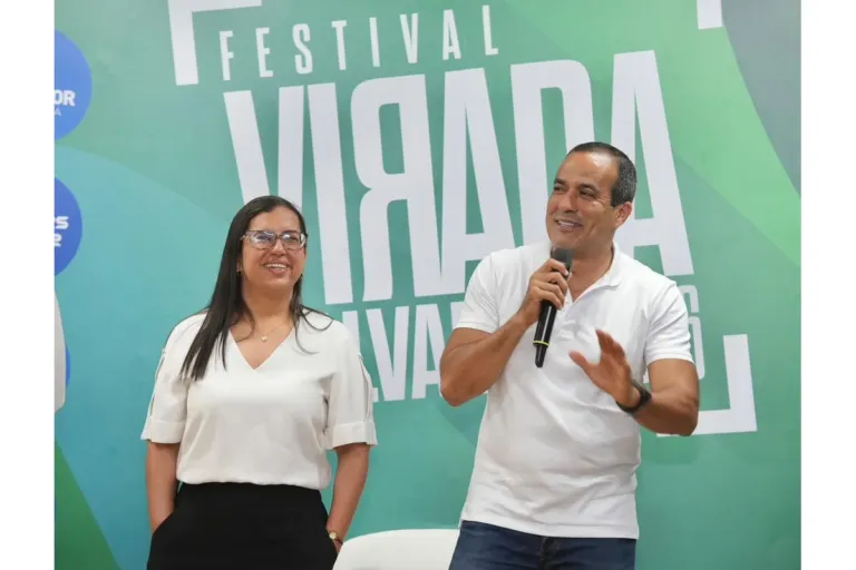 Festival Virada Salvador 2026 registra 350 mil pessoas nos dois primeiros dias, diz Bruno Reis