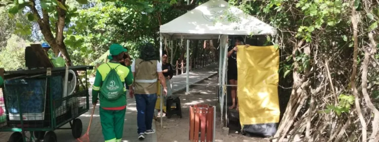 Prefeitura promove ação de ordenamento para garantir praias mais limpas, seguras e sustentáveis