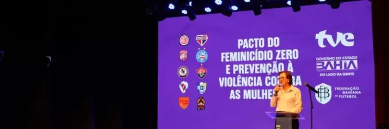 Campanha Feminicídio Zero segue neste sábado (17) na Arena Fonte Nova com Unidade Móvel da SPM