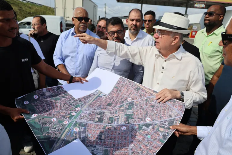 Prefeitura de Feira inicia obras de requalificação no entorno do viaduto da Cerb