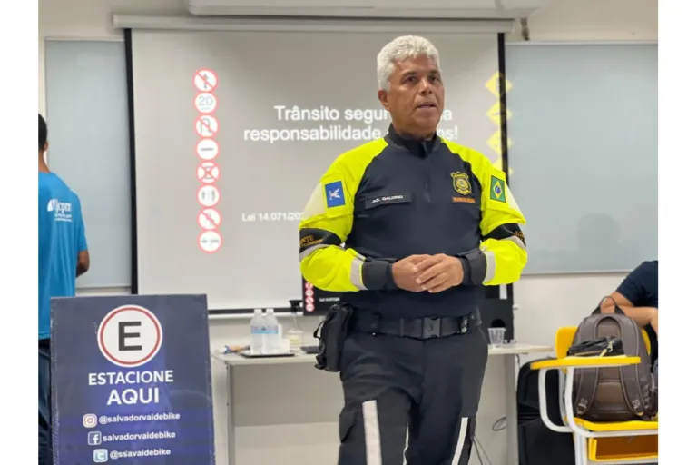 Salvador Vai de Bike e IJCPM capacitam ciclistas e encerram ciclo de palestras de educação no trânsito nesta sexta (23)