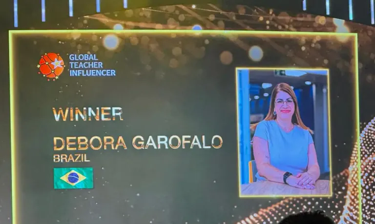 Brasileira Débora Garofalo é eleita professora mais influente do mundo