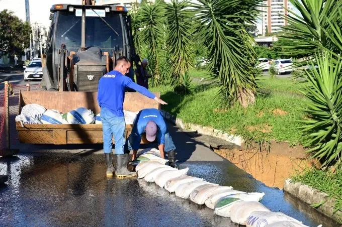 Chuvas em Conquista: Prefeitura monitora ocorrências da tarde desta quinta-feira (5)