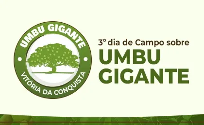 Prefeitura realiza 3º Dia de Campo sobre Umbu Gigante neste sábado, 7