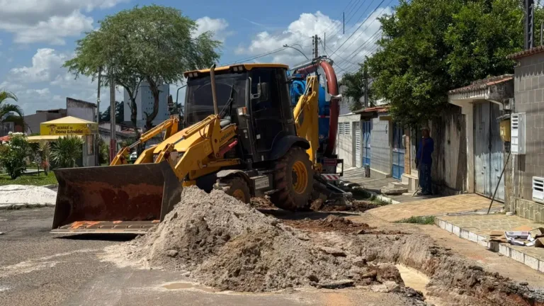 SAAE e SEMAN realizam ação integrada no bairro Inocoop II