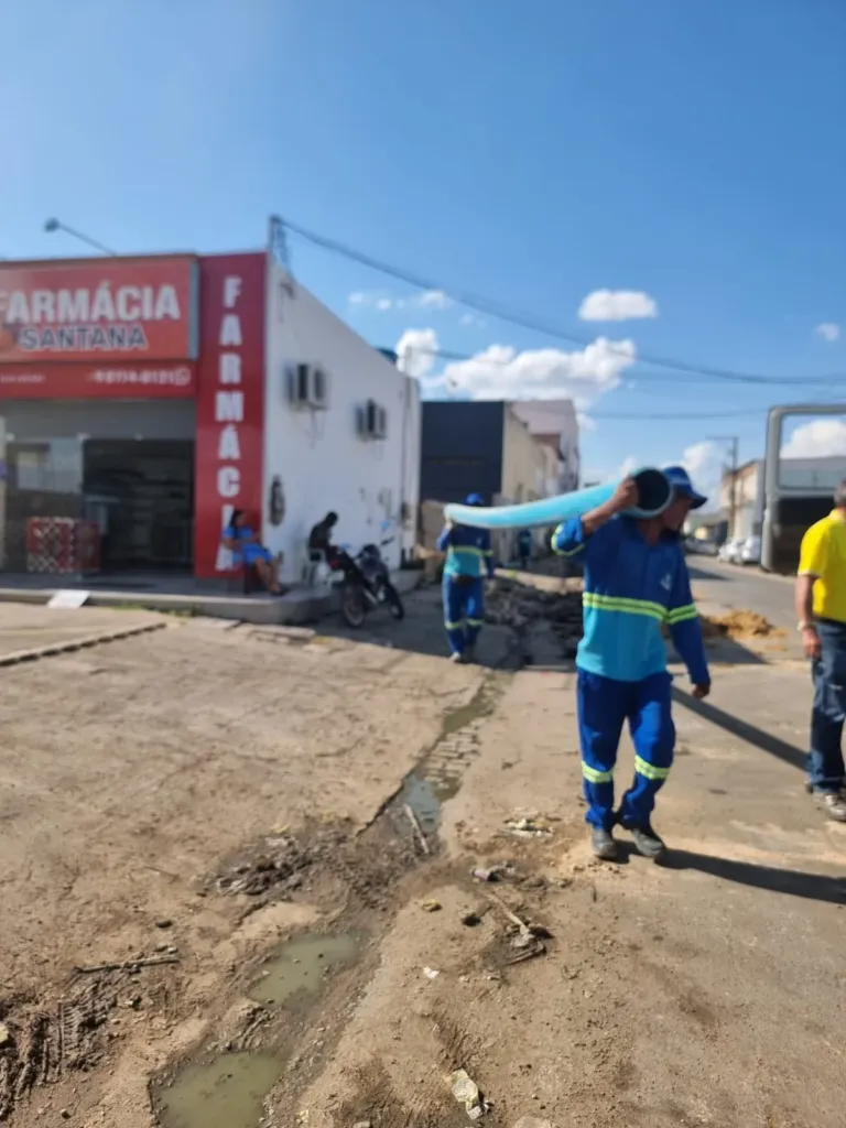 SAAE reforça rede para melhorar abastecimento no Castelo Branco, Dom Thomaz, Monte Castelo, Barranqueiro e Monte Serrat
