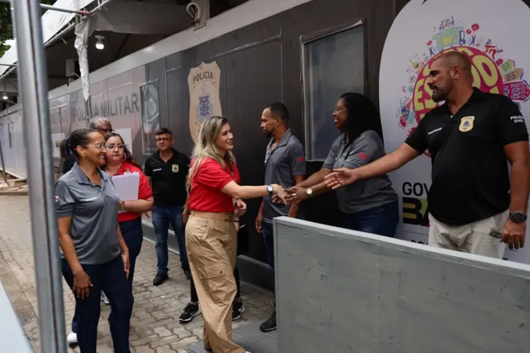 Carnaval 2026: MPBA verifica funcionamento e integração das forças de segurança nos dias de folia