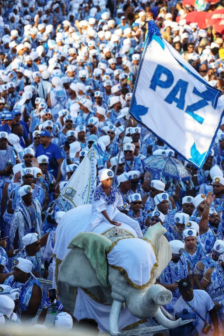 Com apoio do Estado, Filhos de Gandhy desfila neste domingo de Carnaval