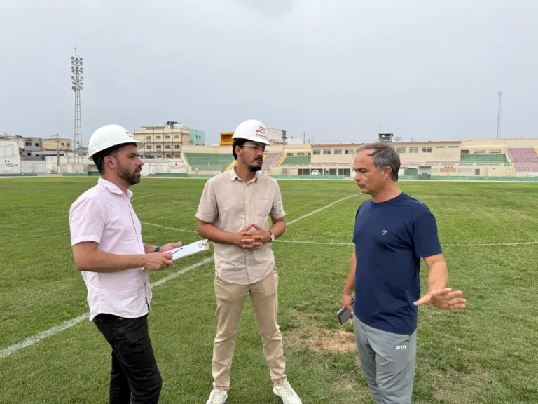 Prefeitura de Juazeiro realiza análise técnica nas torres de iluminação do Estádio Adauto Moraes