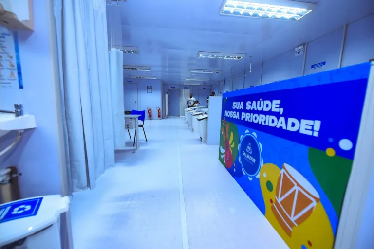 Módulos de saúde registraram 121 atendimentos durante o Furdunço