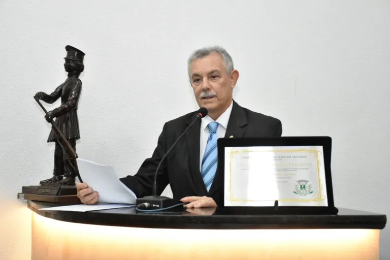 Desembargador Baltazar Saraiva reafirma laços com a cidade ao receber Título de Cidadão Feirense