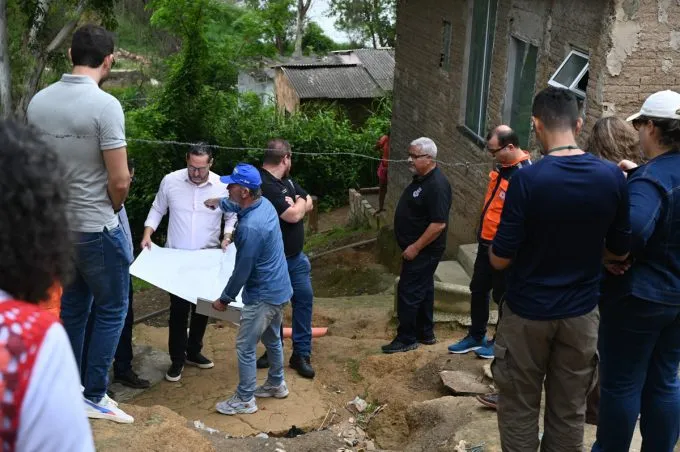 Comitê de Crise realiza vistoria em área de risco e preservação ambiental no loteamento Alto da Boa Vista