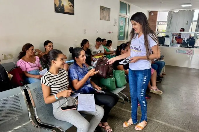 Projeto “Fala Maria!” orienta pacientes do Esaú Matos sobre combate à violência contra a mulher