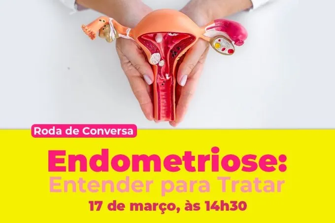 Roda de conversa sobre endometriose será realizada na Secretaria Municipal de Políticas para Mulheres