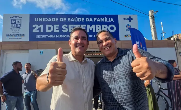 Prefeitura de Alagoinhas inaugura unidade de saúde da família no Barreiro e amplia serviços