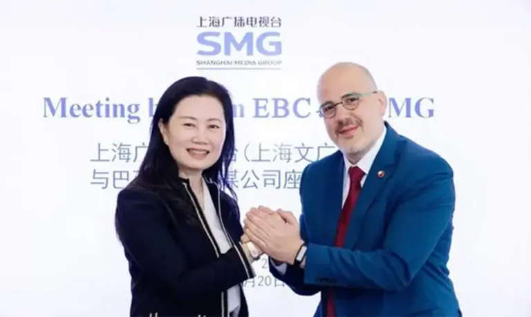 EBC fecha parceria com Shangai Media Group