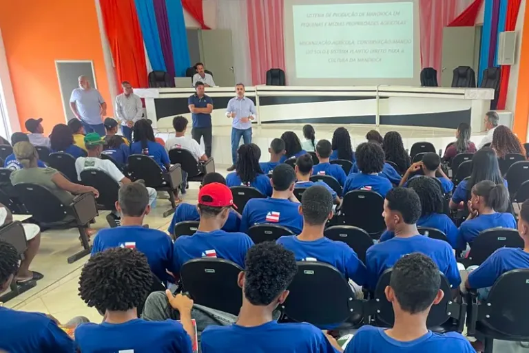 Seagri leva capacitação e novas técnicas para produtores de mandioca no Piemonte do Paraguaçu