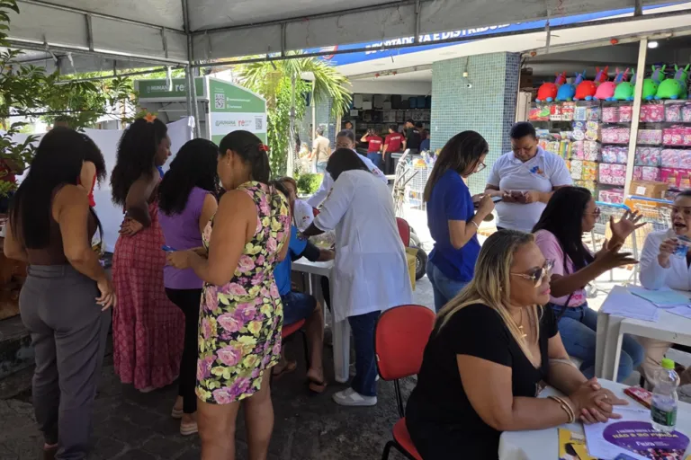 Secretaria da Mulher participa do Feira em Ação, em Jaguara, com oferta de serviços à população