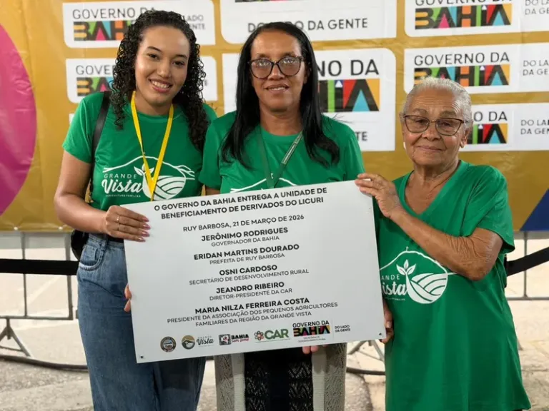 Agricultura familiar ganha reforço com investimentos nos municípios de Capela do Alto Alegre, Serra Preta e Rui Barbosa