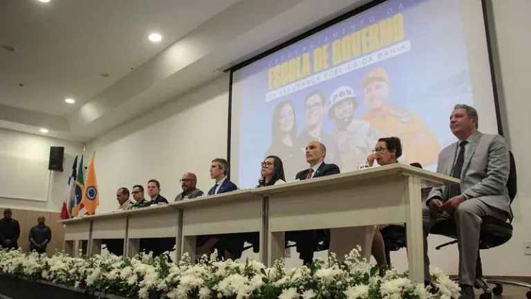 Primeira do país a nível estadual, Escola de Governo da Segurança Pública da Bahia realiza cerimônia de credenciamento.