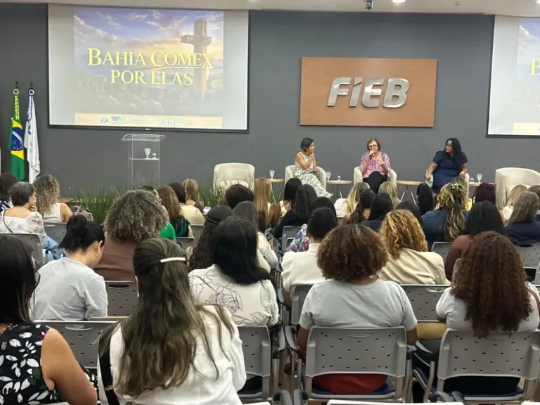 Secretaria das Mulheres do Estado reforça políticas que promovem o protagonismo feminino durante Bahia Comex por Elas