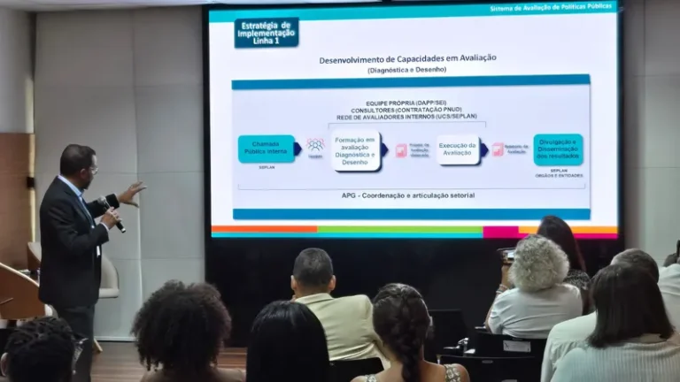 Seplan apresenta o Sistema de Avaliação de Políticas Públicas para os Assessores de Planejamento e Gestão dos órgãos estaduais