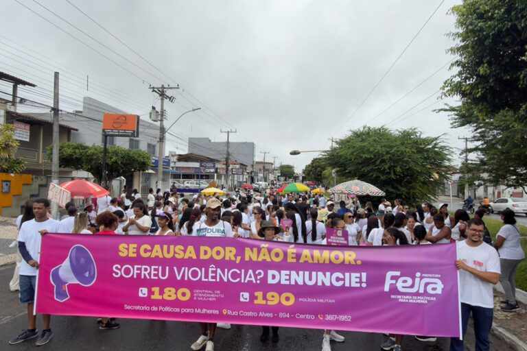 União entre poder público e sociedade é essencial, destaca secretária durante Caminhada da Mulher