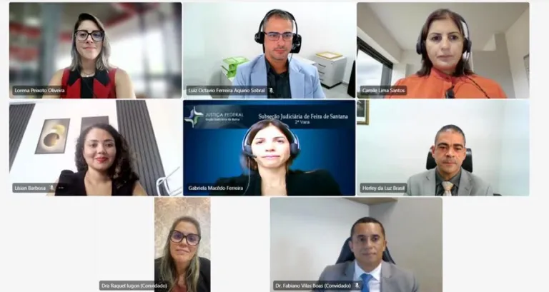 OAB Feira se reúne com juízes federais para discutir Requisição de Pequeno Valor junto aos bancos