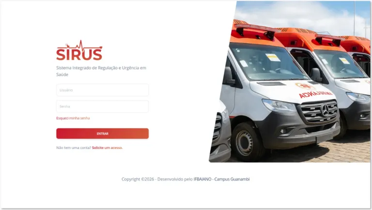 SAMU de Guanambi adota sistema digital desenvolvido no IF Baiano